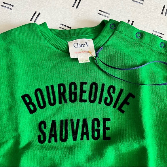 Clare V. x Monoprix • Baby Sweatshirt - Picture 2 of 5